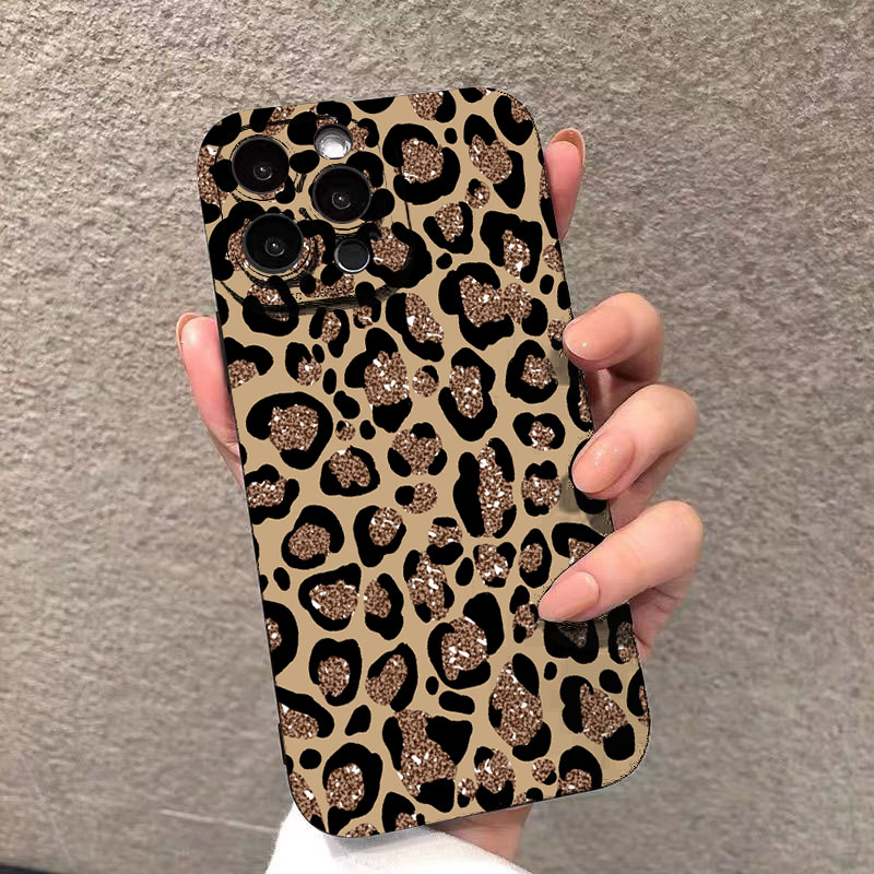 Samsung Galaxy A55 - Casing Ponsel Motif Leopard Untuk Samsung