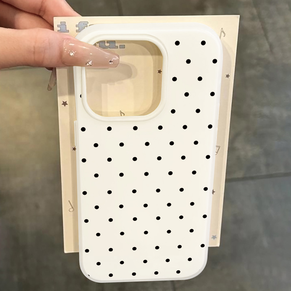 Casing Minimalis Motif Polka D - Samsung Galaxy S25 ulasan dan harga