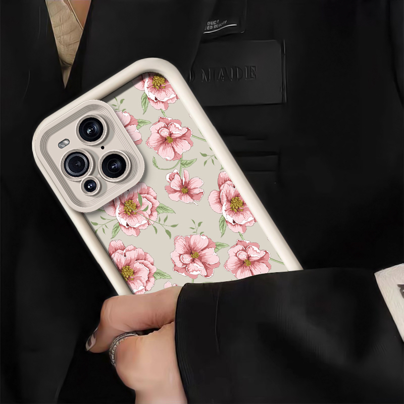 Casing Ponsel Bunga Silikon un - Oppo Find X8 ulasan dan harga