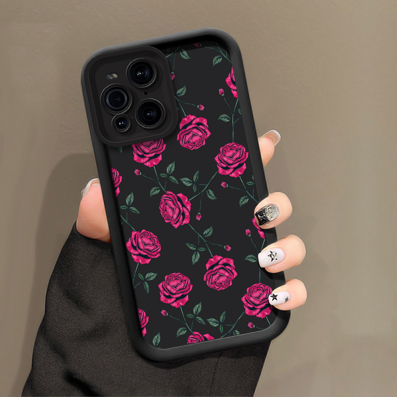 Casing Ponsel Bunga Silikon un - Oppo Find X8 ulasan dan harga