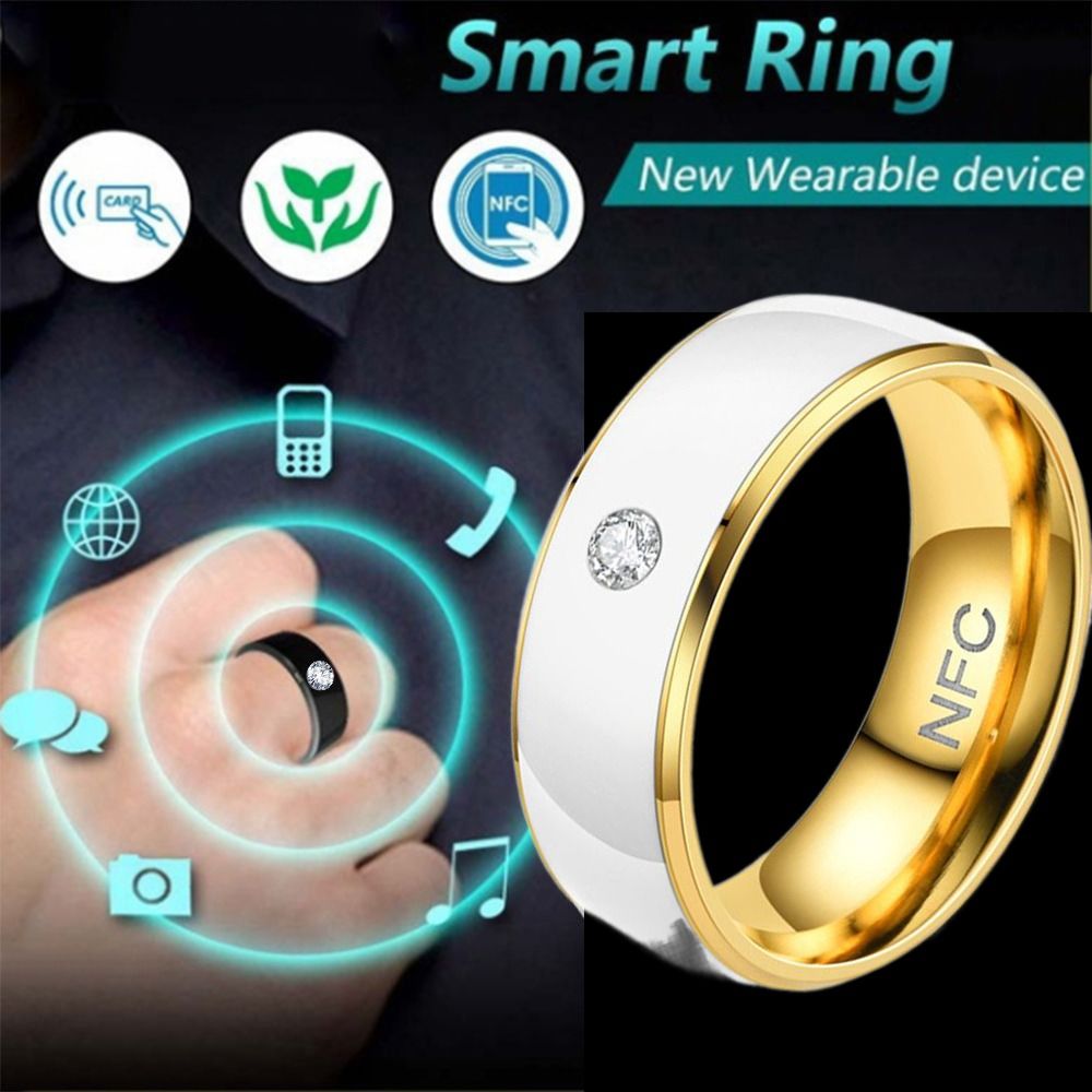 NFC cincin pintar baja tahan k - Smart Ring Nfc Pay ulasan dan harga